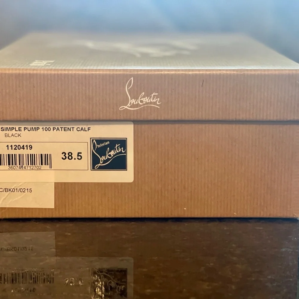 AUTHENTIC Christian Louboutin Black Heels - Picture 9 of 12